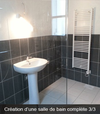 Création d’une salle de bain complète 3/3